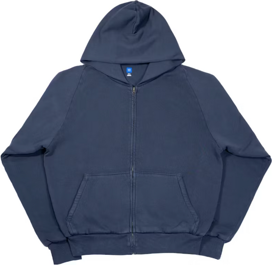 Yeezy x Gap Unreleased Zip Sweatshirt Hoodie 'Navy'