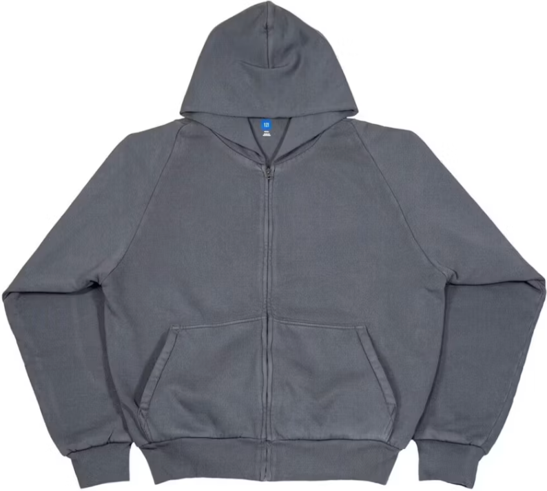 Yeezy x Gap Unreleased Zip Sweatshirt Hoodie 'Dark Grey'