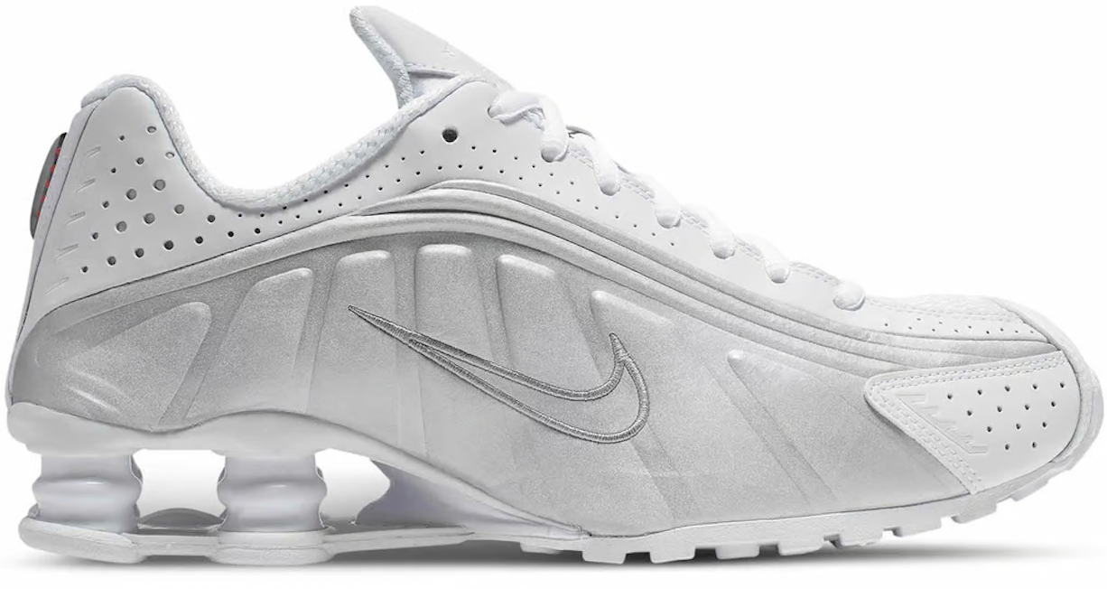 Nike Shox R4 'White Metallic Silver' (W)