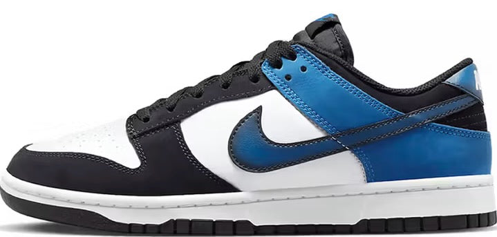 Nike Dunk Low 'Industrial Blue Airbrush Swoosh'