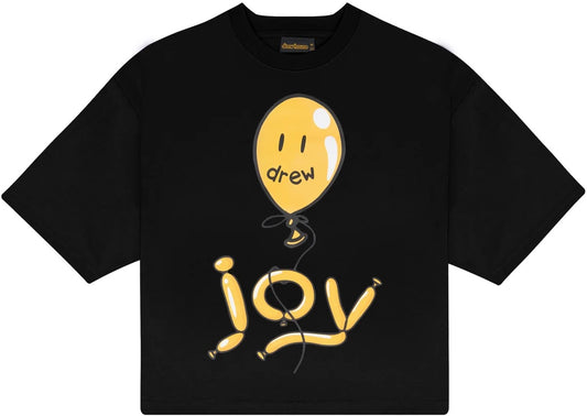 Drew House Joy Boxy Short-Sleeve T-Shirt 'Black'