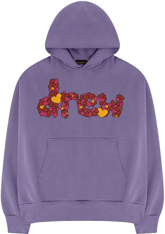 Drew House Love Hoodie 'Lavender'