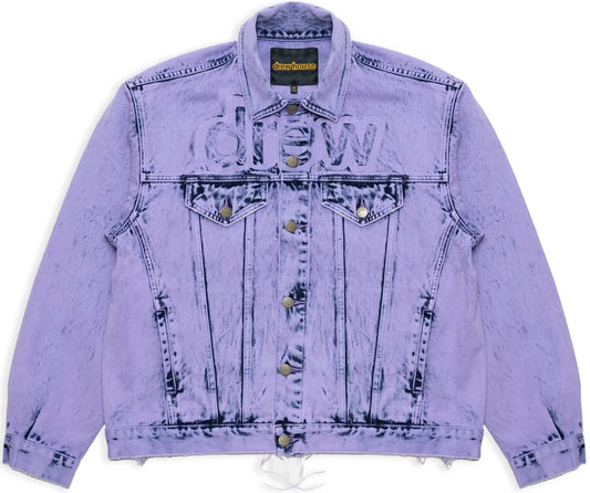 Drew House Oversized Trucker Jacket 'Drenched Lavender'