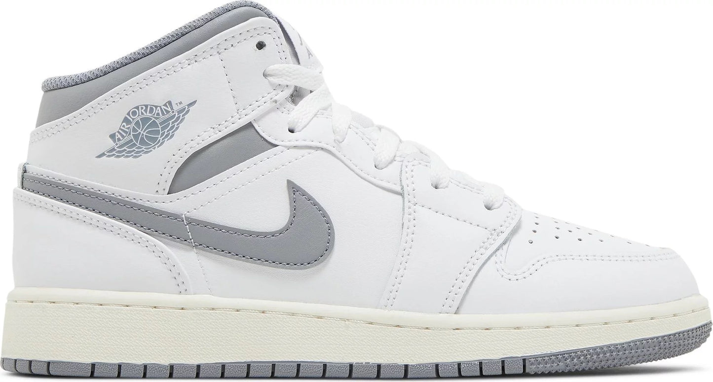 Air Jordan 1 Mid 'Neutral Grey' (GS)