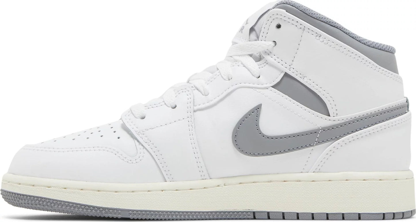 Air Jordan 1 Mid 'Neutral Grey' (GS)