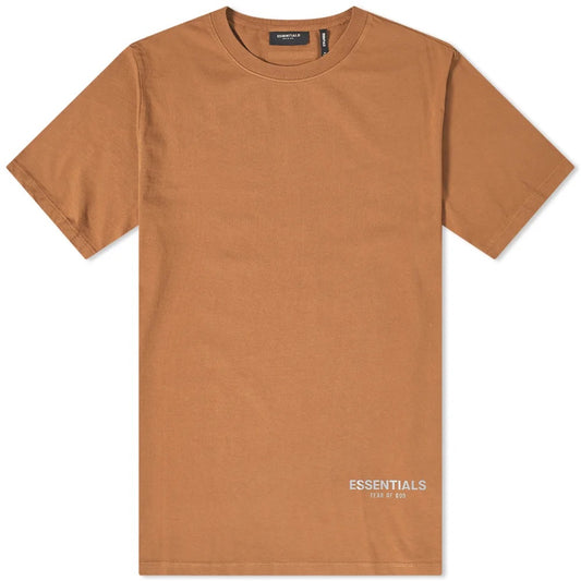 Fear of God Essentials Boxy T-Shirt 'Otter Brown' (FW19)