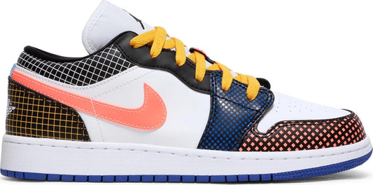 Air Jordan 1 Low MMD 'Multi Grid' (GS)