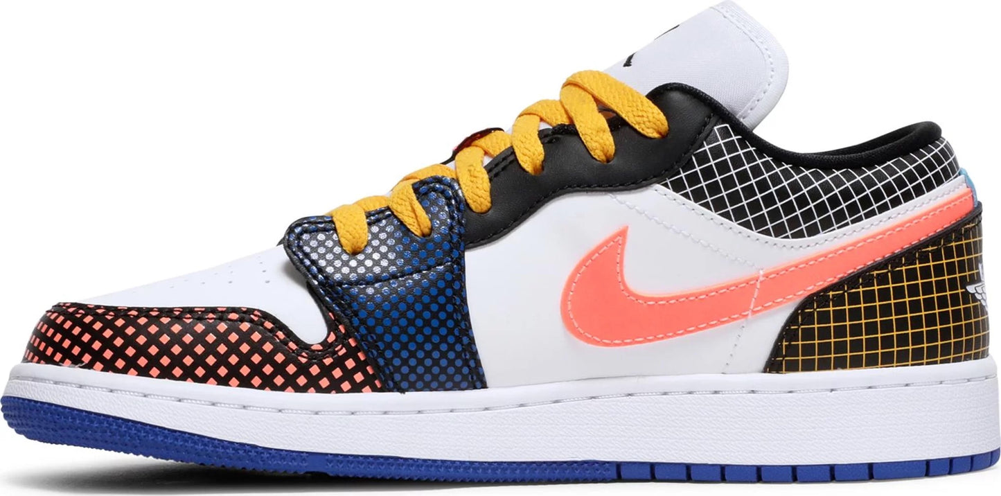 Air Jordan 1 Low MMD 'Multi Grid' (GS)