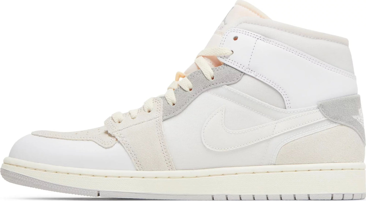 Air Jordan 1 Mid 'White Inside Out'