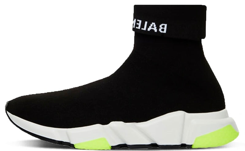 Balenciaga Speed Trainer 'Black White Volt' (W)