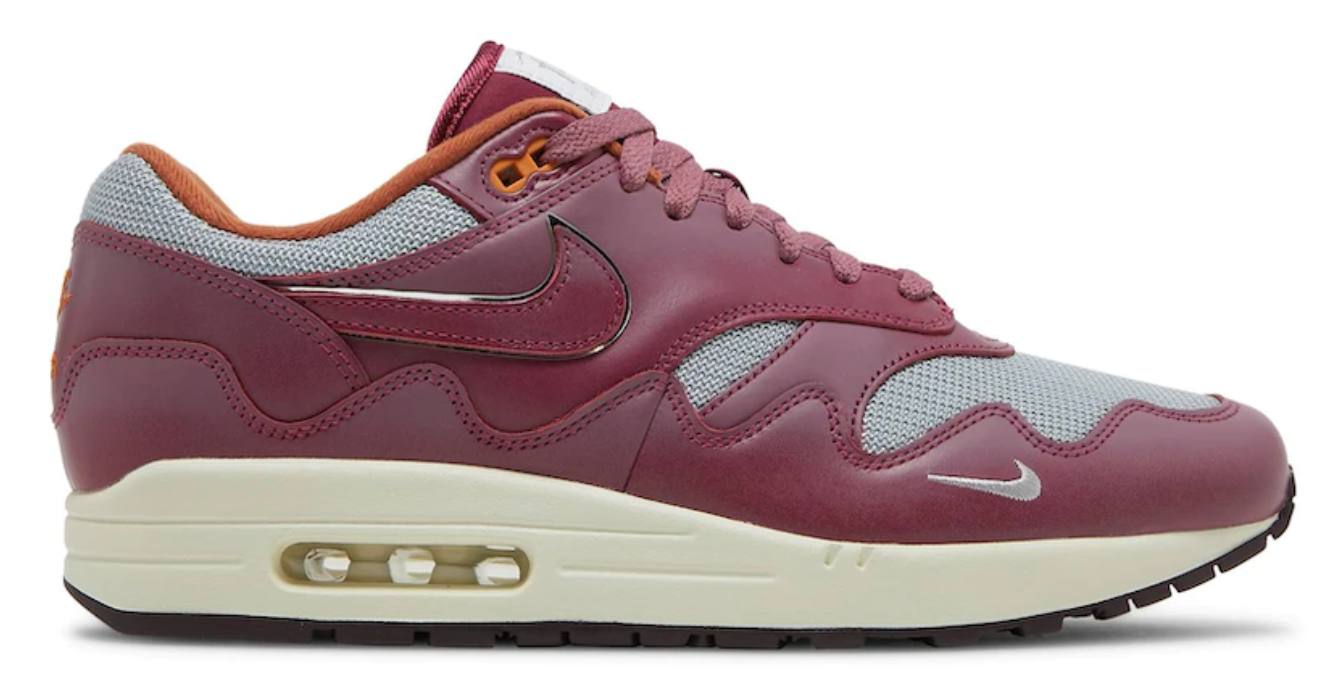 Nike Air Max 1 x Patta 'Night Maroon' (With Bracelet)