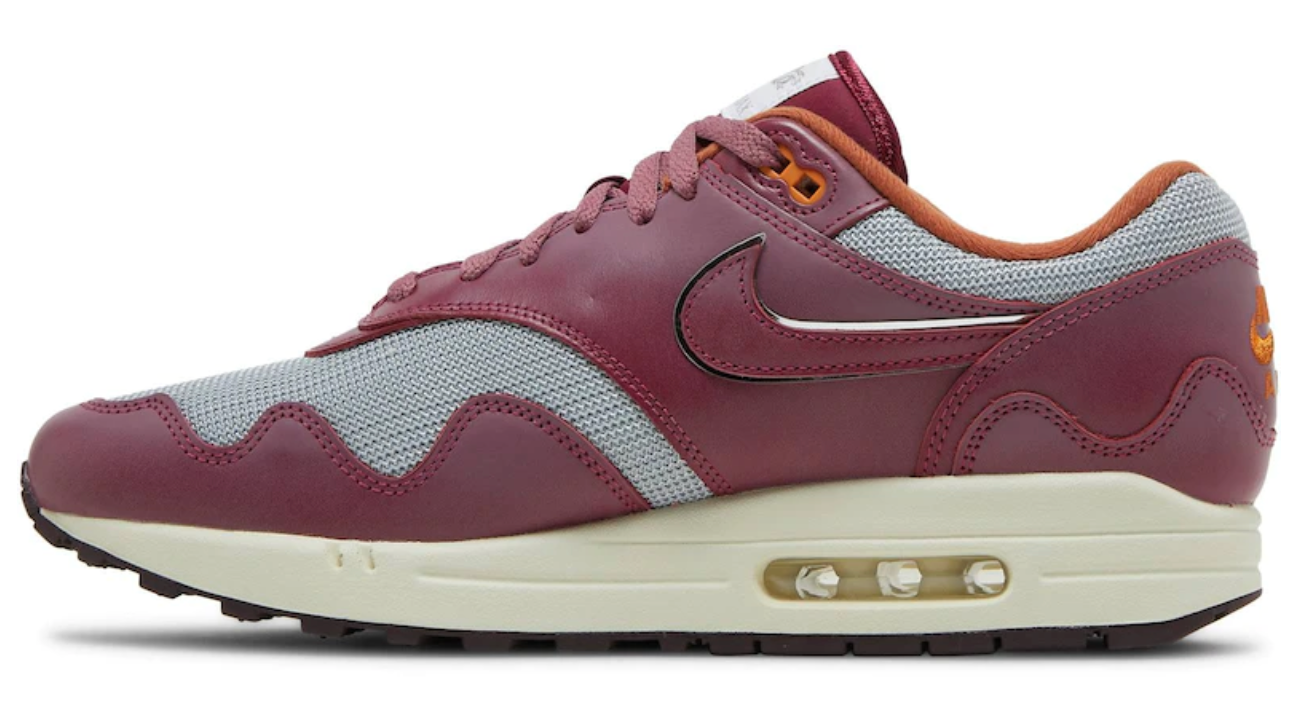 Nike Air Max 1 x Patta 'Night Maroon' (With Bracelet)