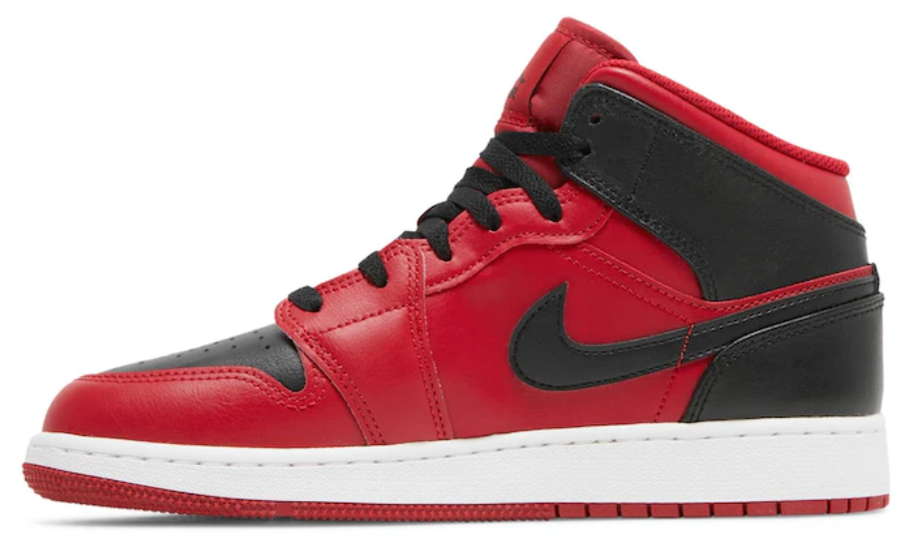 Air Jordan 1 Mid 'Reverse Bred' (GS)