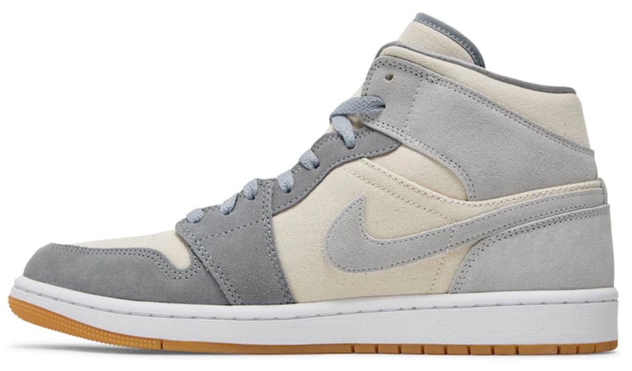 Air Jordan 1 Mid 'Coconut Milk Particle Grey'