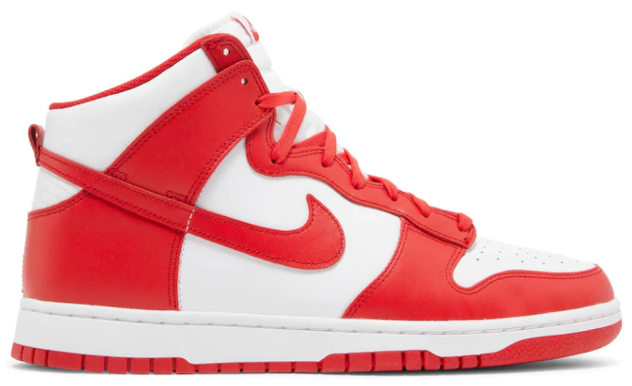 Nike Dunk High 'University Red'