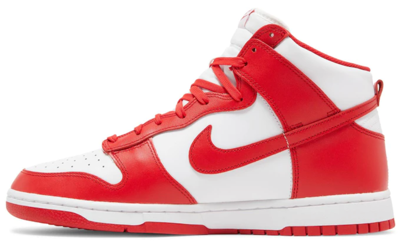 Nike Dunk High 'University Red'