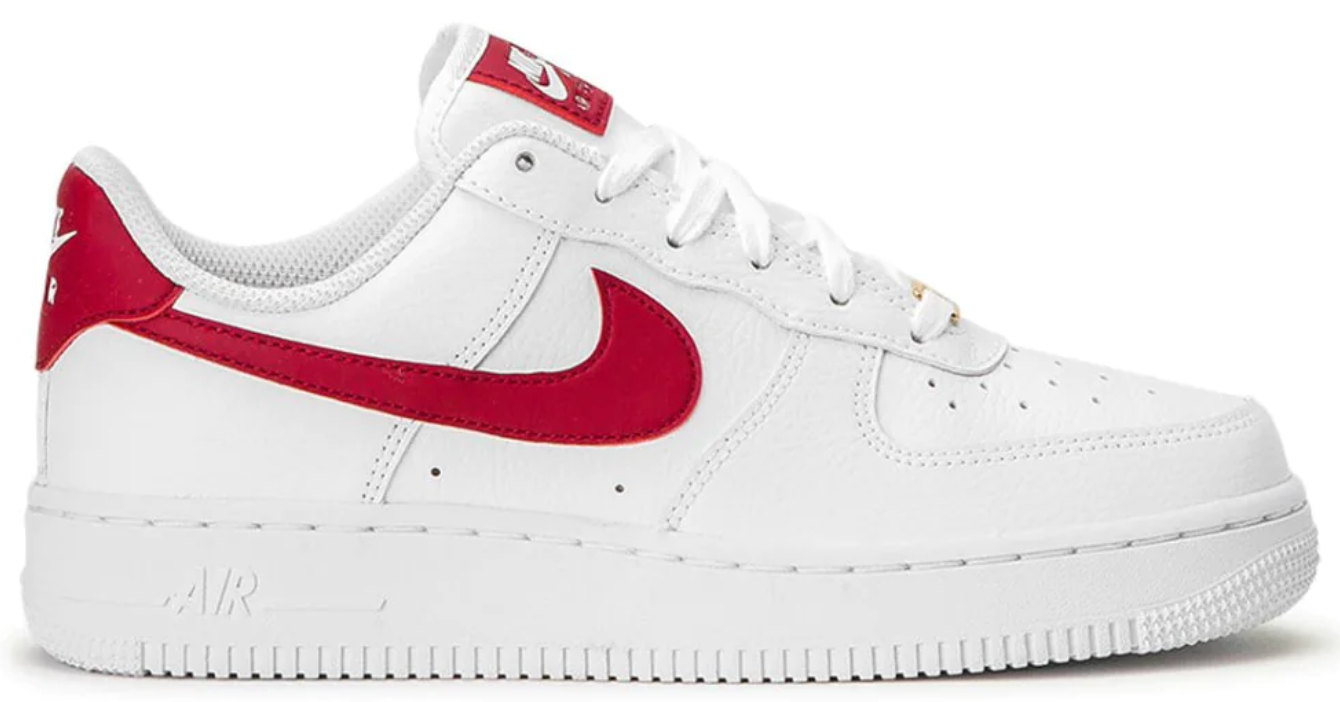 Nike Air Force 1 Low '07 'White Noble Red' (W)