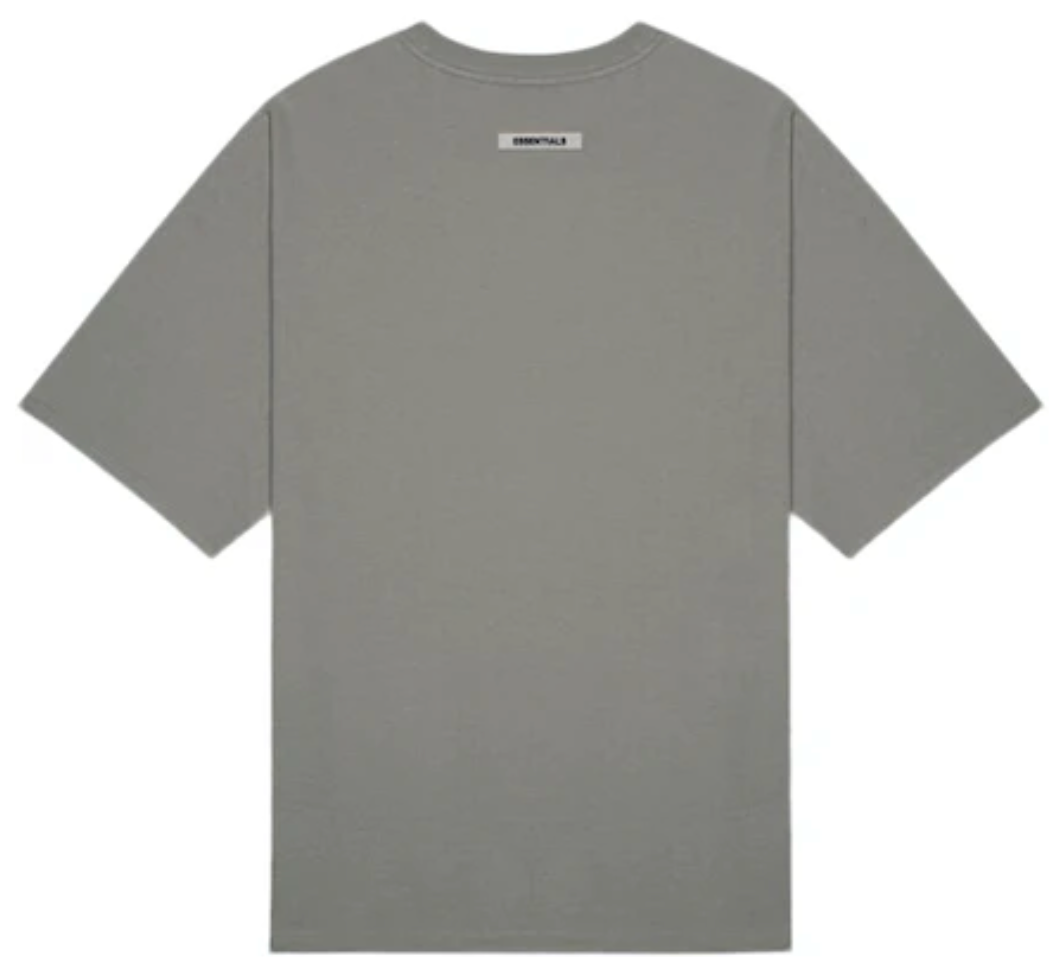 Fear of God Essentials 3D Silicon Appliqué Boxy T-Shirt 'Charcoal' (SS20)